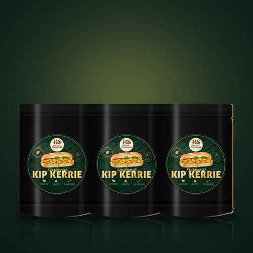 Drie zakken Kruidenmix Kip Kerrie
